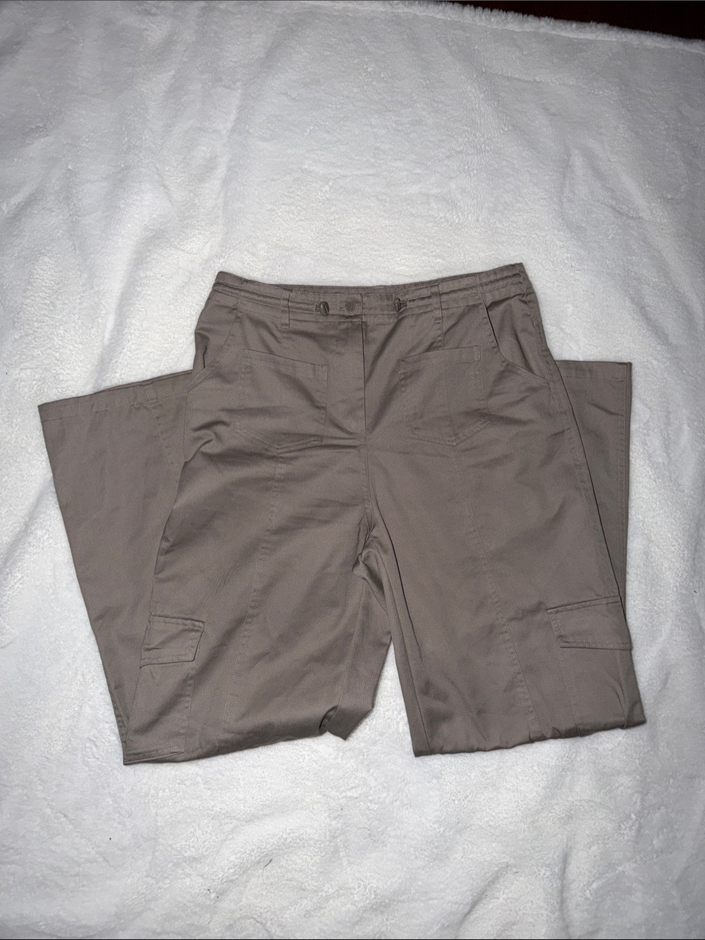 Women’s Taupe Utility Cargo Pants
